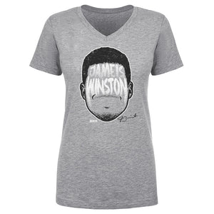 Jameis Winston Women's V-Neck T-Shirt | 500 LEVEL